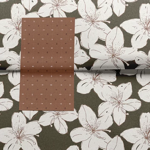 floral-wrapping-paper-and-tape-design-by-Aline-Bea