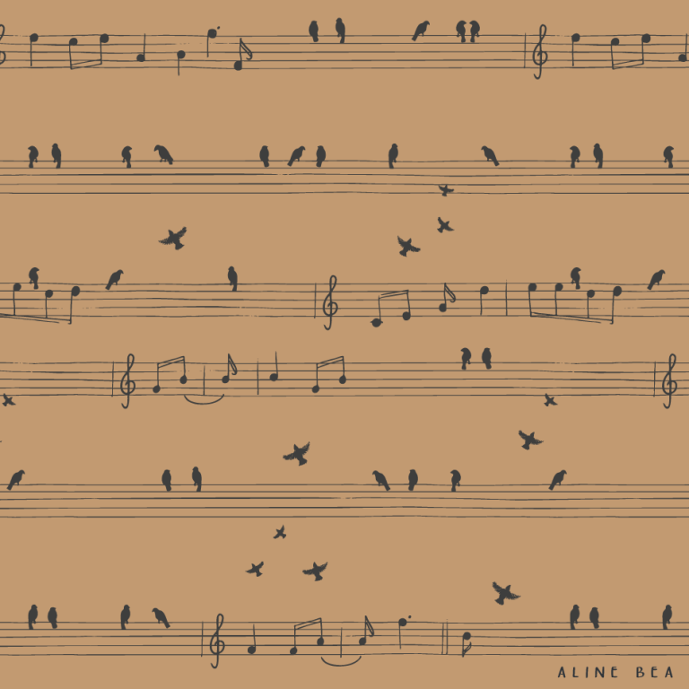 musical-notes-birds-pattern-design-by-Aline-Bea