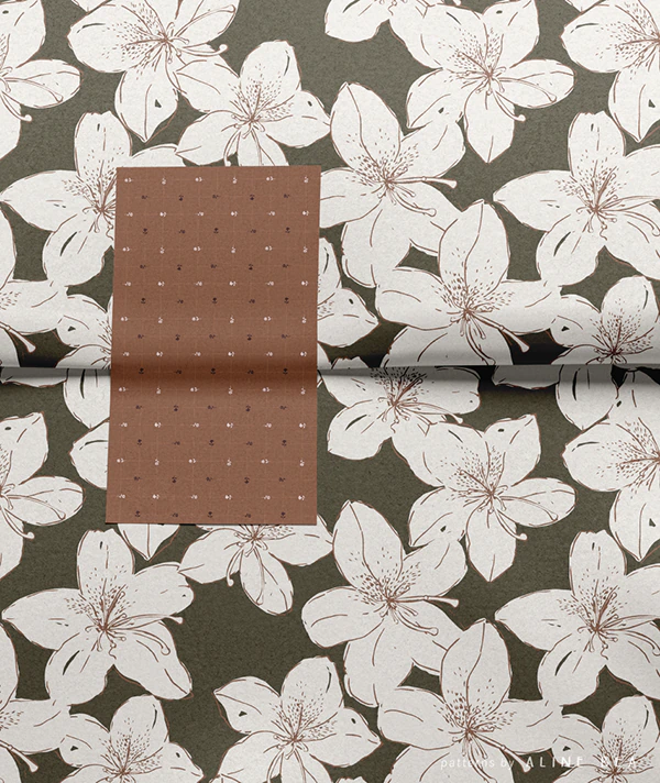 floral-patterns-by-Aline-Bea-on-wrapping-paper
