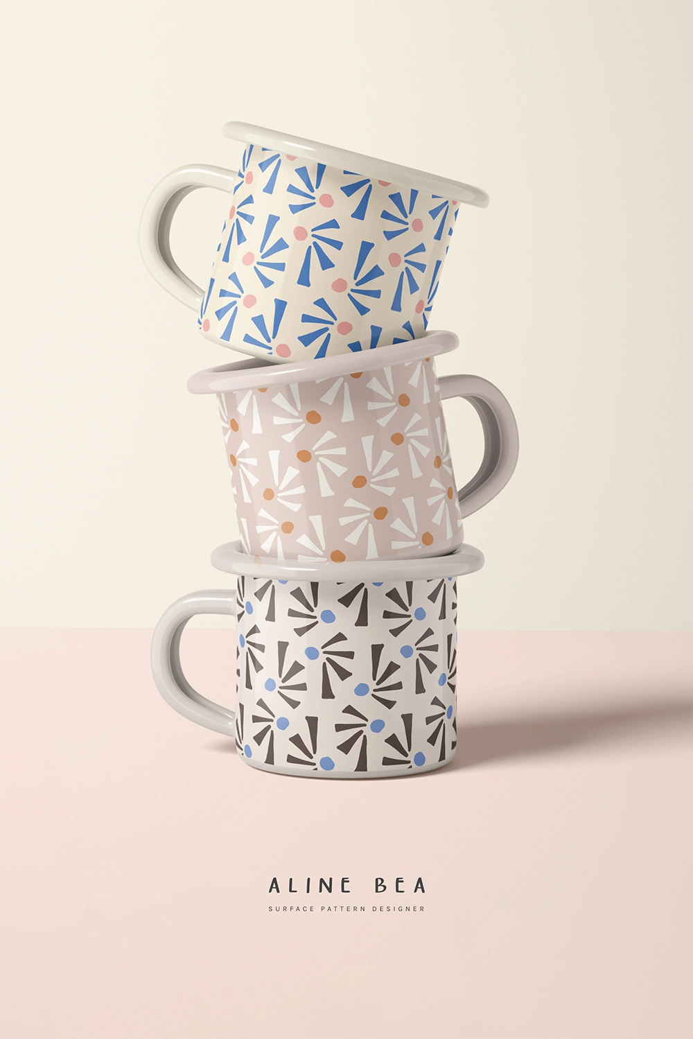 set-of-three-cups-with-colorful-pattern-designs-by-Aline-Bea